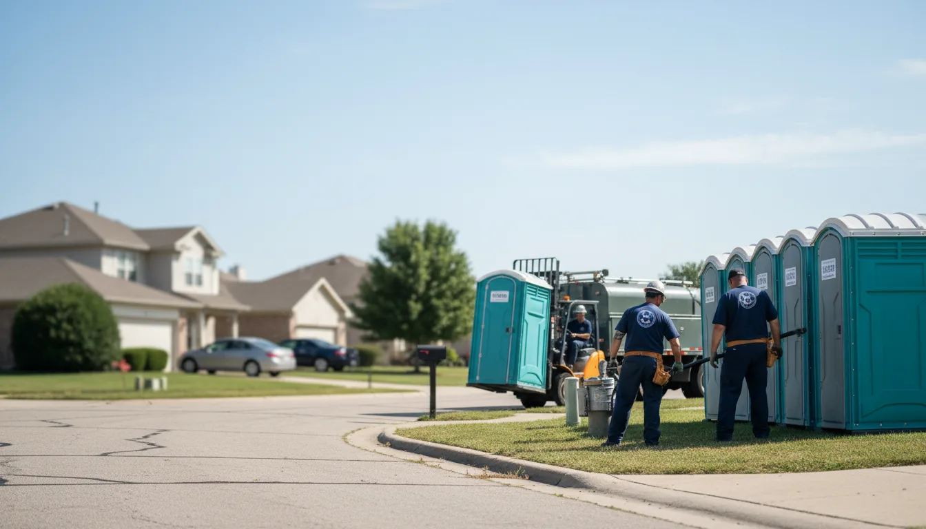 Porta Potty Rental in Horseshoe Bay, TX near me